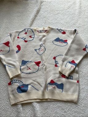 Japanese cat sweater